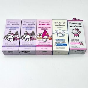 Set of 5 The Crème Shop x Sanrio Characters Hand Cream